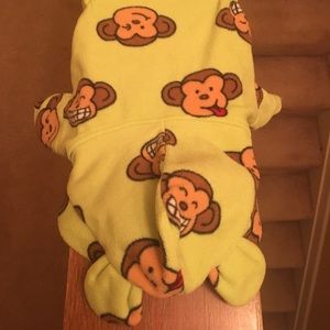 Doggie pjs with monkeys